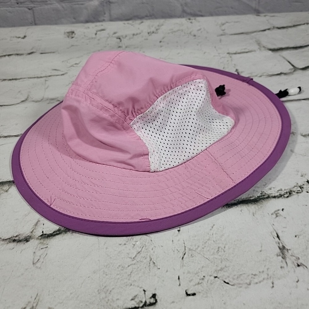 Scala Kids Bucket Hat Pink Girls Sz 4-6X